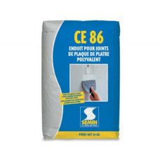 Semin CE 86 25 кг Высокопрочная трещиностойкая шпаклевка для стыков ГКЛ/ГВЛ
